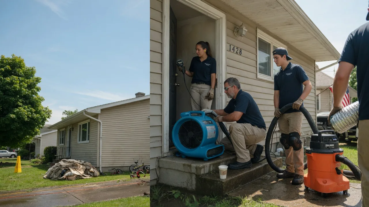 Water Damage Restoration in Lanse, PA near me